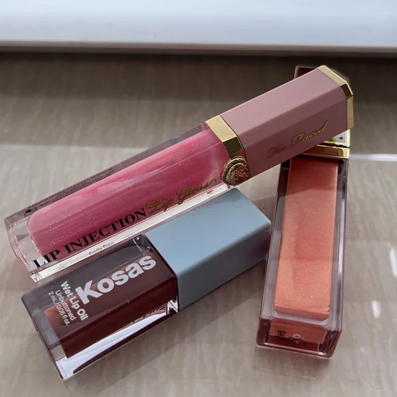 TOO FACED//KOSAS LIP BUNDLE - Picture 2 of 4